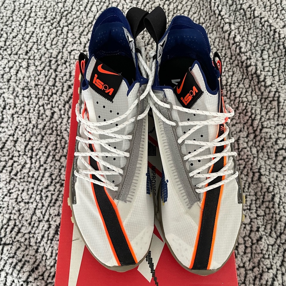 Nike Ispa React Summit White Deep Royal Blue Size… - image 6